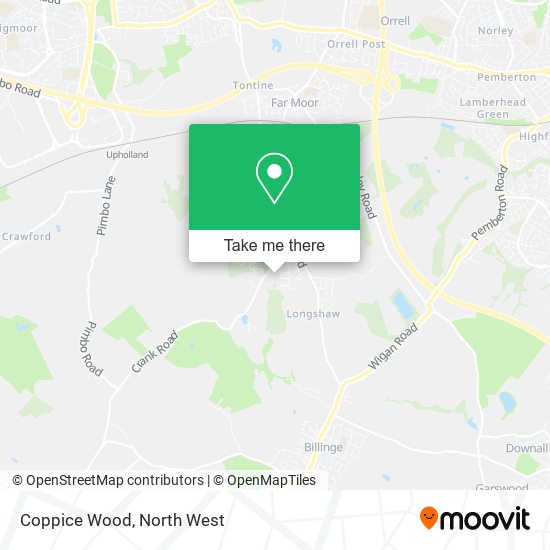 Coppice Wood map