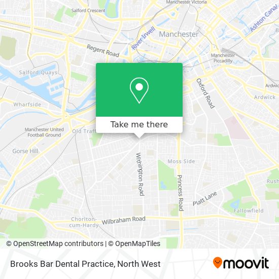 Brooks Bar Dental Practice map