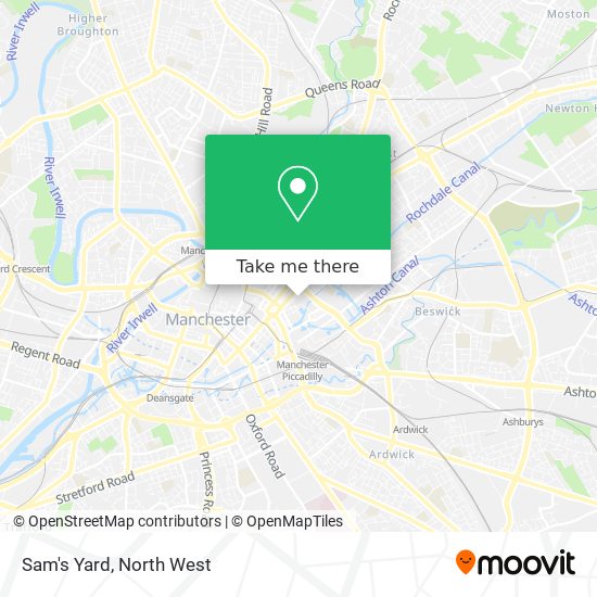 Sam's Yard map