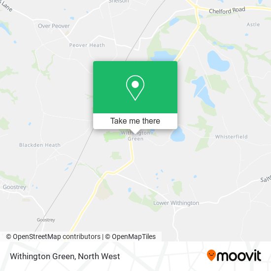 Withington Green map