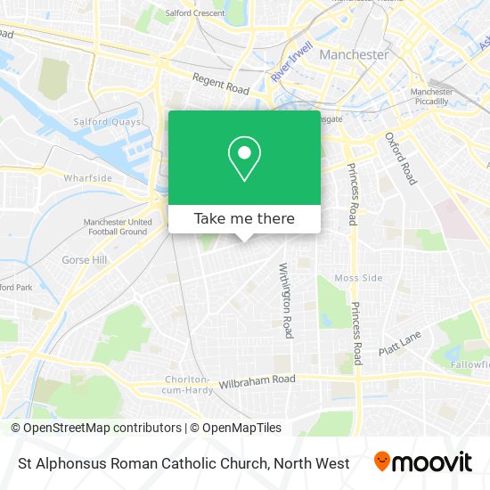 St Alphonsus Roman Catholic Church map