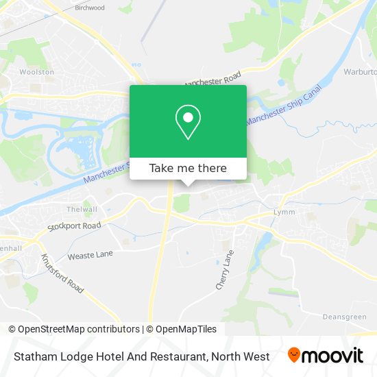 Statham Lodge Hotel And Restaurant map