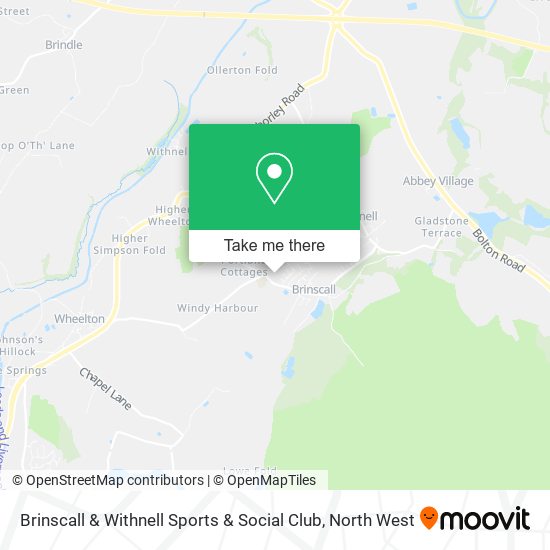 Brinscall & Withnell Sports & Social Club map