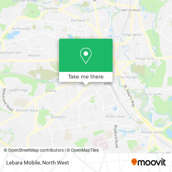 Lebara Mobile map
