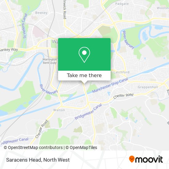 Saracens Head map