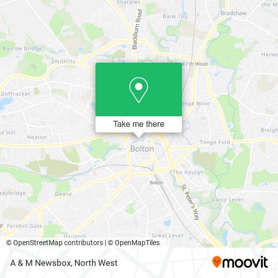 A & M Newsbox map