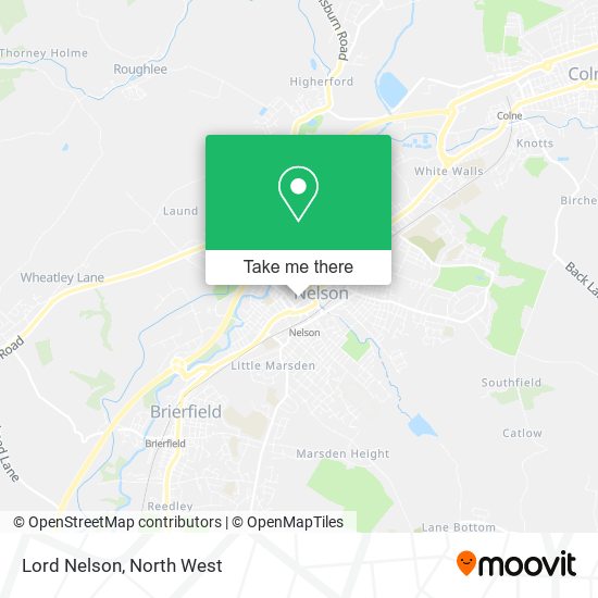 Lord Nelson map