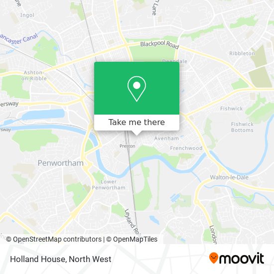 Holland House map
