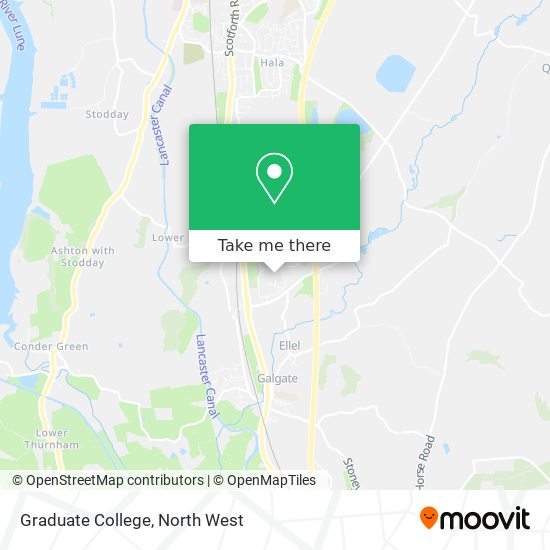 Graduate College map