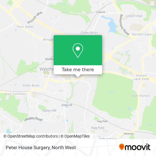 Peter House Surgery map