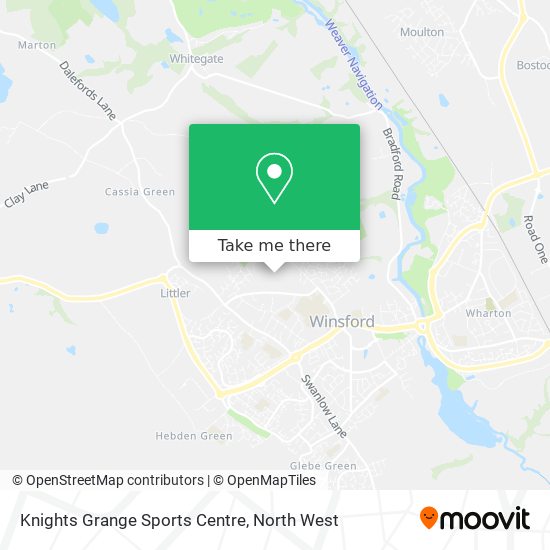 Knights Grange Sports Centre map