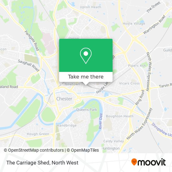 The Carriage Shed map