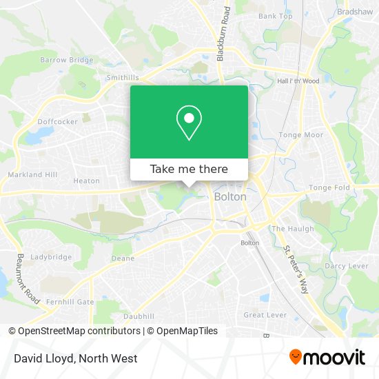 David Lloyd map