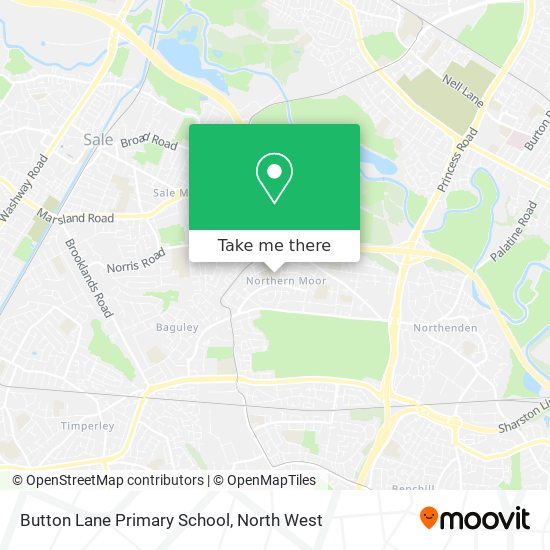 Button Lane Primary School map