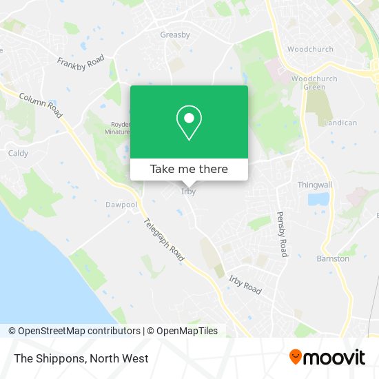 The Shippons map