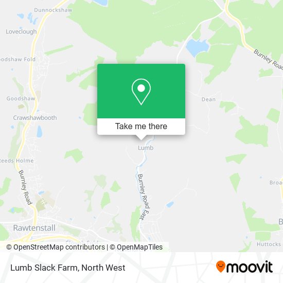 Lumb Slack Farm map