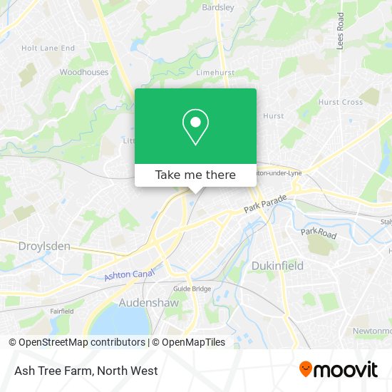 Ash Tree Farm map