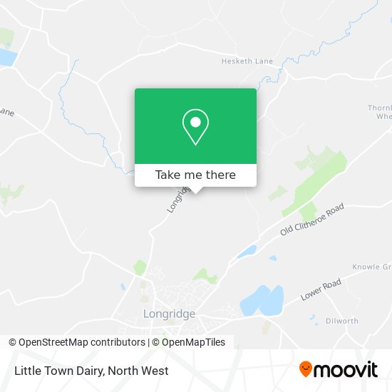 Little Town Dairy map