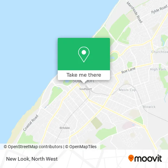 New Look map