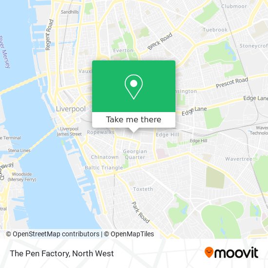 The Pen Factory map