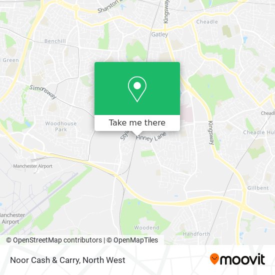 Noor Cash & Carry map