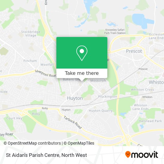 St Aidan's Parish Centre map