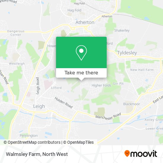 Walmsley Farm map