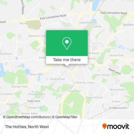The Hotties map