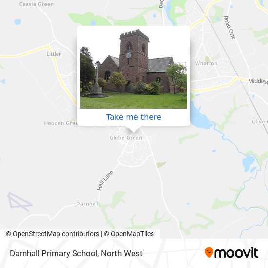 Darnhall Primary School map