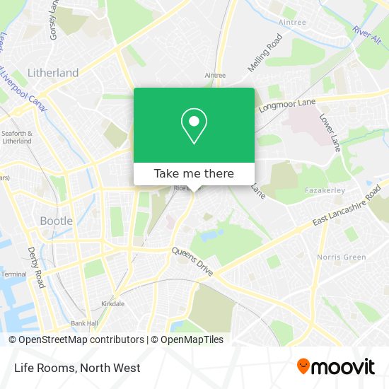 Life Rooms map