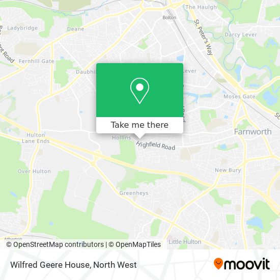 Wilfred Geere House map