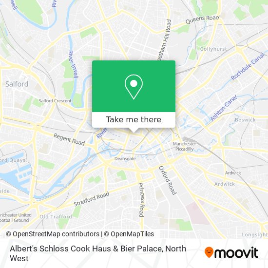 Albert's Schloss Cook Haus & Bier Palace map