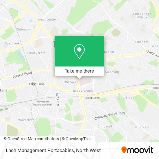 Lhch Management Portacabins map
