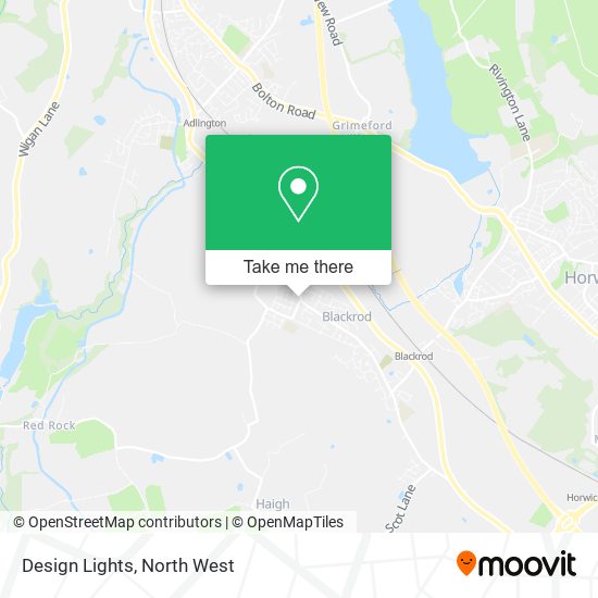 Design Lights map