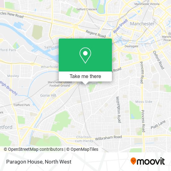 Paragon House map