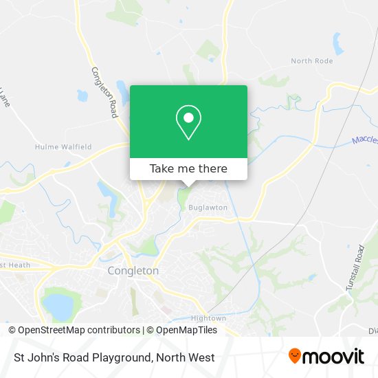 St John's Road Playground map