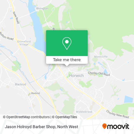 Jason Holroyd Barber Shop map