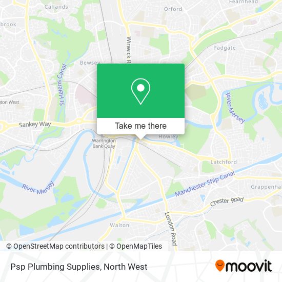 Psp Plumbing Supplies map