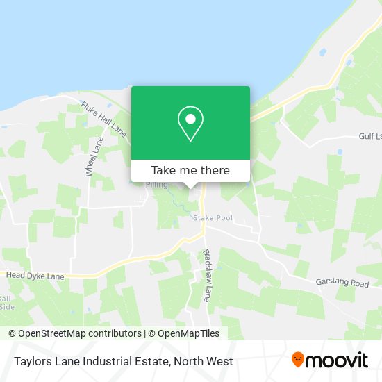 Taylors Lane Industrial Estate map