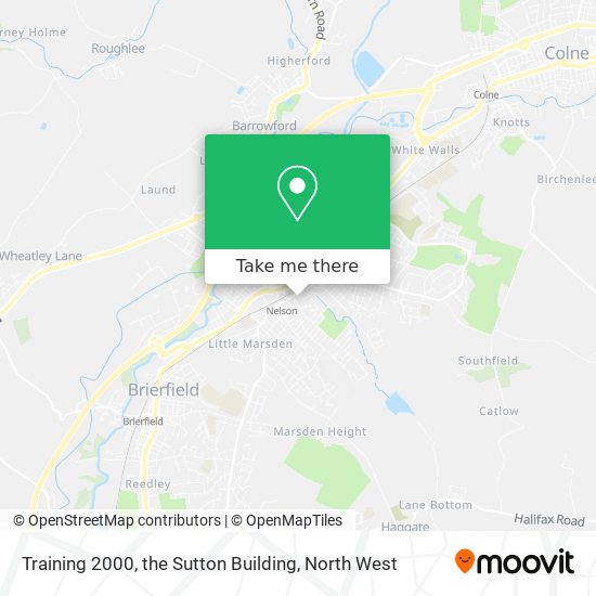 Training 2000, the Sutton Building map