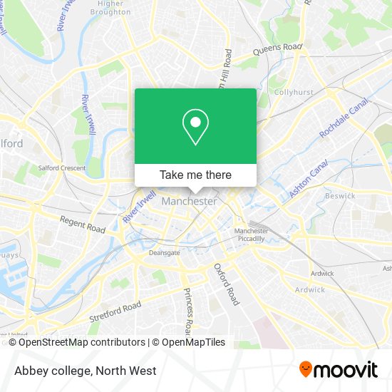 Abbey college map