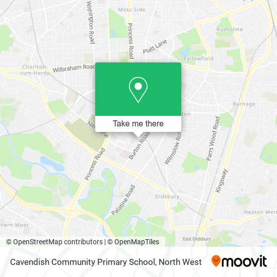 Cavendish Community Primary School map