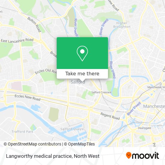 Langworthy medical practice map