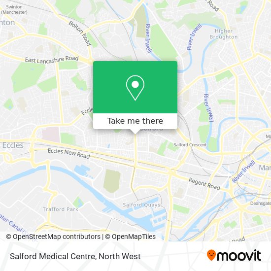 Salford Medical Centre map