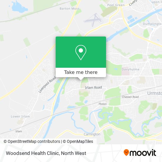 Woodsend Health Clinic map