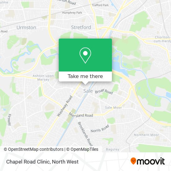 Chapel Road Clinic map