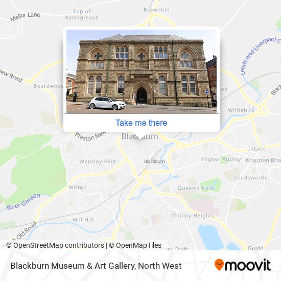 Blackburn Museum & Art Gallery map