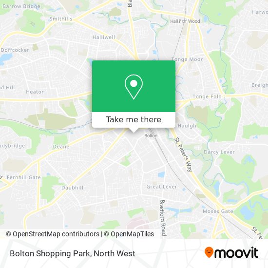 Bolton Shopping Park map
