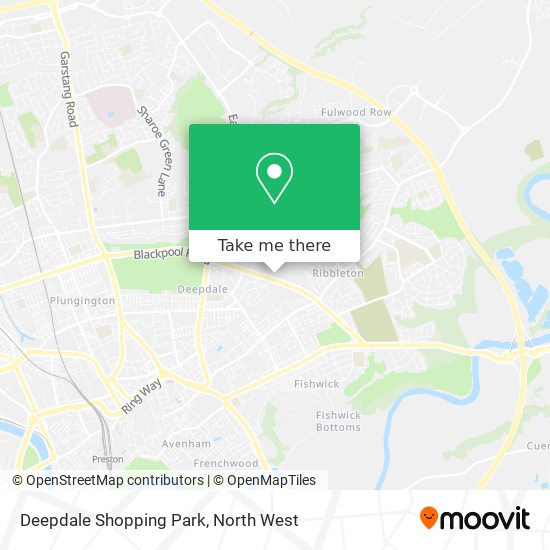 Deepdale Shopping Park map