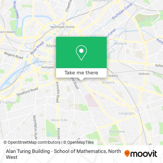 Alan Turing Building - School of Mathematics map